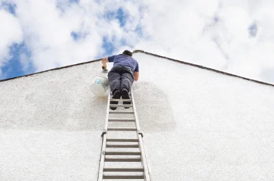 Peinture extérieure à Andancette — façades et ravalement